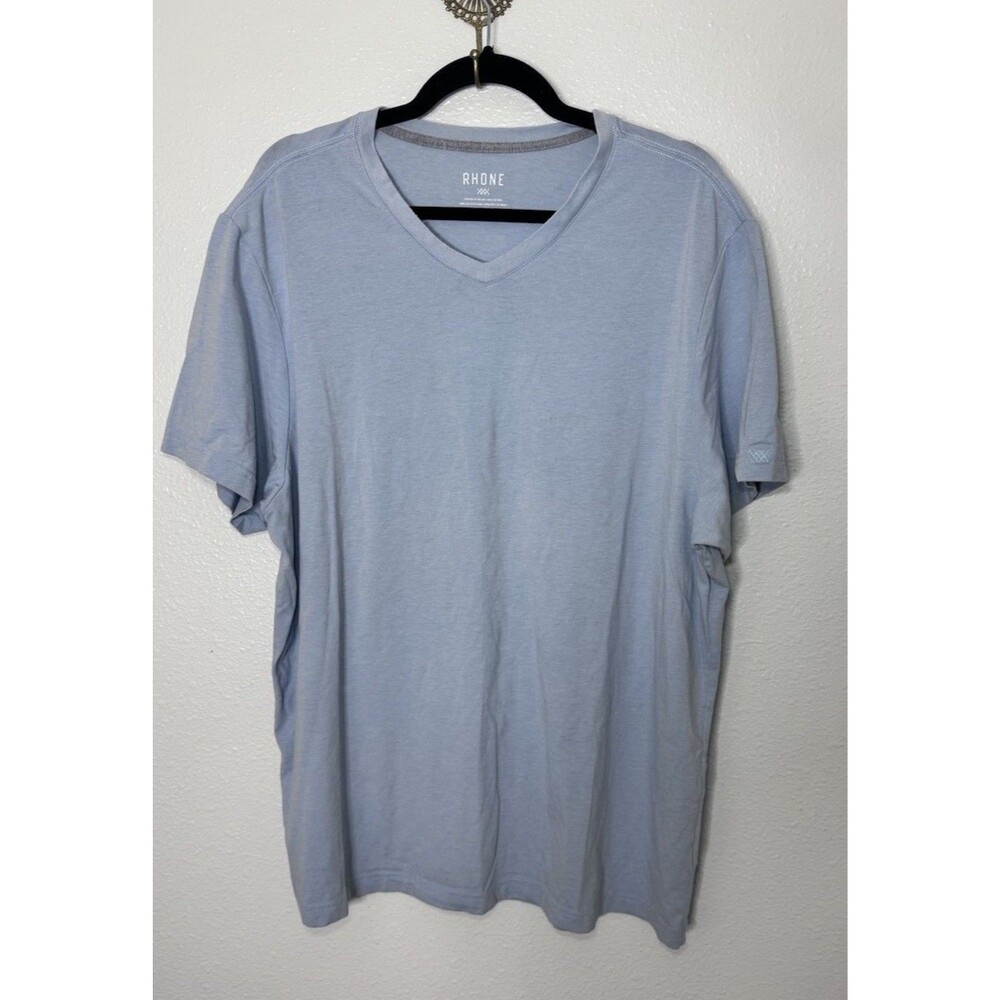 Rhone Origin Tee Shirt Blue Sz XL